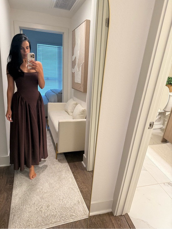 Meshki Dresses & Skirts - Meshki Sleeveless Maxi Dress in Deep Brown